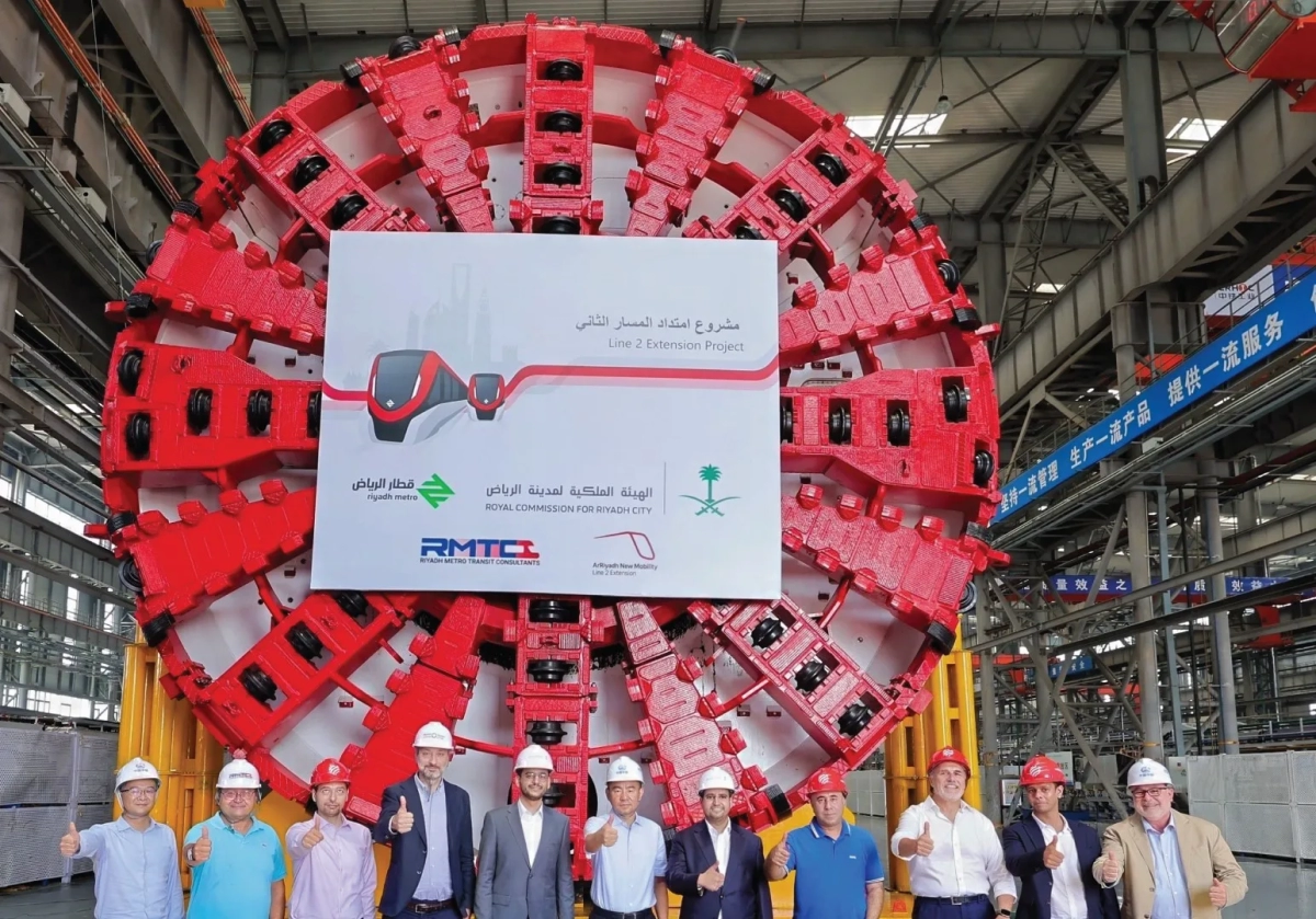Riyadh Metro Red Line Extension Marks Key Tunneling Milestone for Urban Connectivity